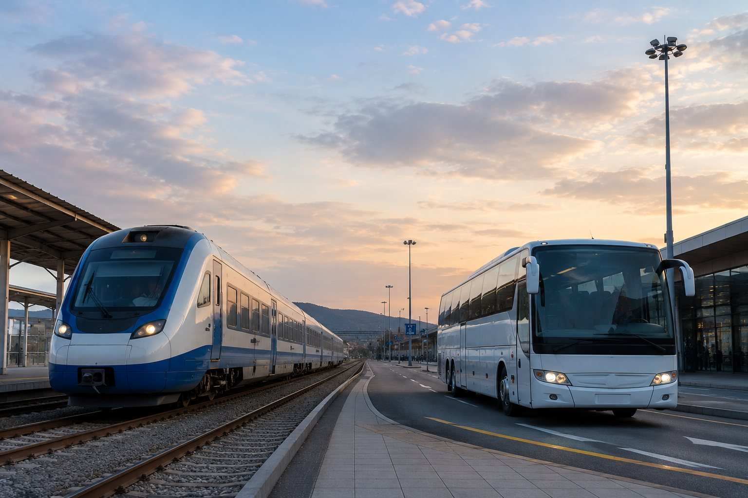 Train and Bus booking
